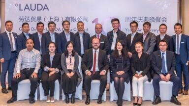 Lauda Celebrates Ten Years in China