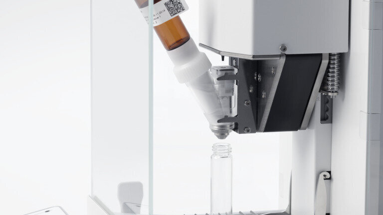 Quantos automated powder dispensing system