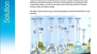 Gravimetric Sample Preparation Can Reduce Errors