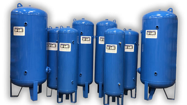 Vertical Air Receivers now Available in Four Sizes
