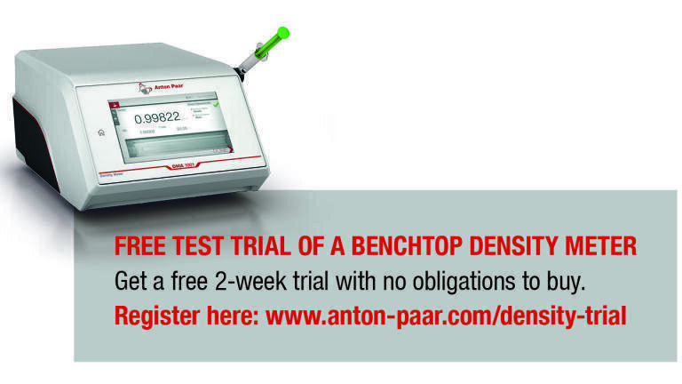 New 4-digit Density Meter Sets the Standard in Measurement Technology