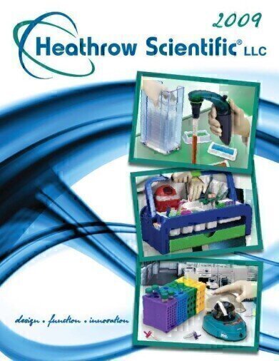 New 2009 Heathrow Scientific Catalogue