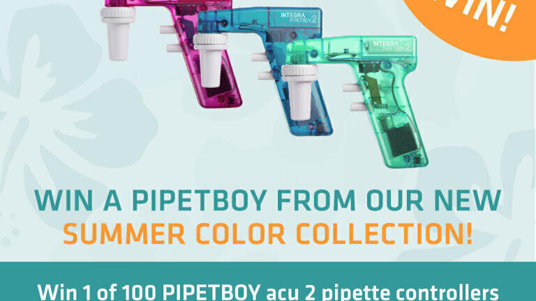 Win a PIPETBOY from our new summer colour collection!