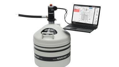 Liquid Argon Auto-fill Pump for Low Pressure Cooling and Filling of Temperature Controlled Applications 