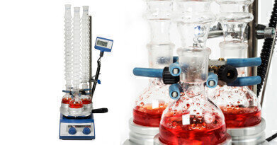 Synthetic Chemistry Labs Benefit from Waterless Condenser