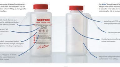 Introducing the new Azlon® Round Integral Wash Bottle