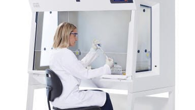 Next Generation Energy Saving Compact Microbiological Safety Cabinets 