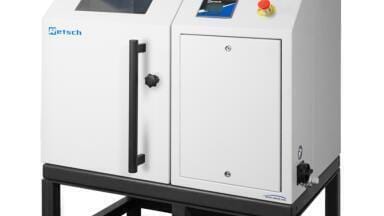 Rotating Sample Divider Provides Division and Volume Reduction for Powdered or Granular Bulk Materials