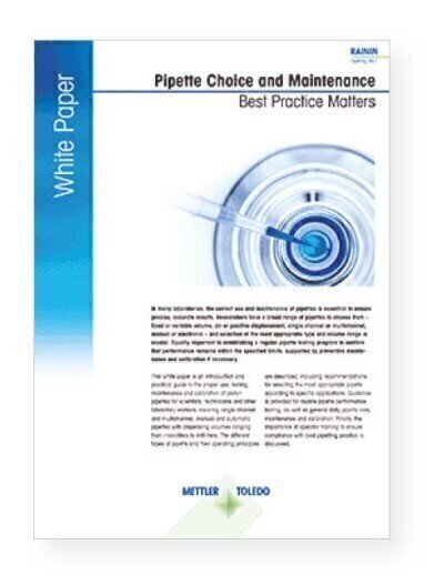 Pipette Choice and Maintenance