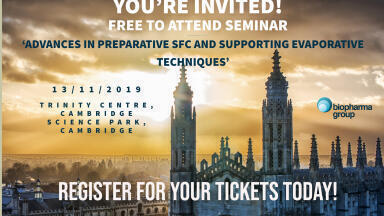 Free to Attend Seminar: Advances in Preparative SFC & Supporting Evaporative Techniques