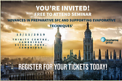 Free to Attend Seminar: Advances in Preparative SFC & Supporting Evaporative Techniques