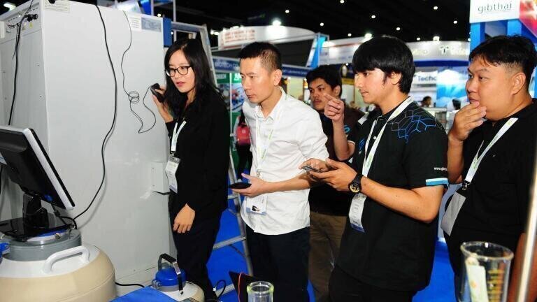 Visitors and end users had the chance to get hands-on experience of innovative laboratory technologies.