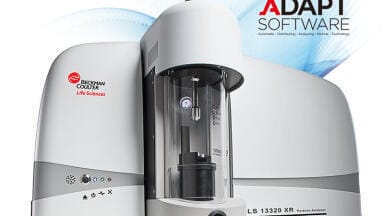 High-resolution particle sizing analyser that distributes particles between 10 nm - 3,000µm