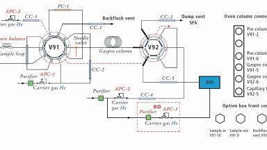 Quantifying SF6 and PCBs with a custom-designed Nexis GC-2030