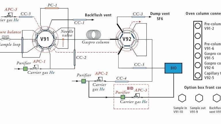 Quantifying SF6 and PCBs with a custom-designed Nexis GC-2030