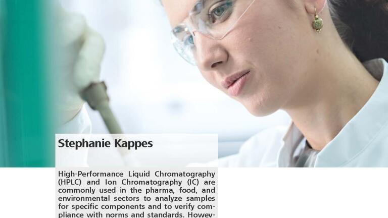 How to Overcome the Limits of HPLC with Ion Chromatography
