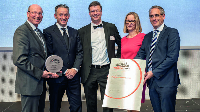 Pfeiffer Vacuum Receives Milestone Award for Vacuum Technology