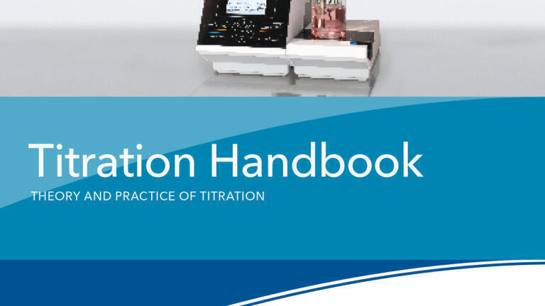 The Xylem Analytics Titration Handbook - basics, methods and applications of titration