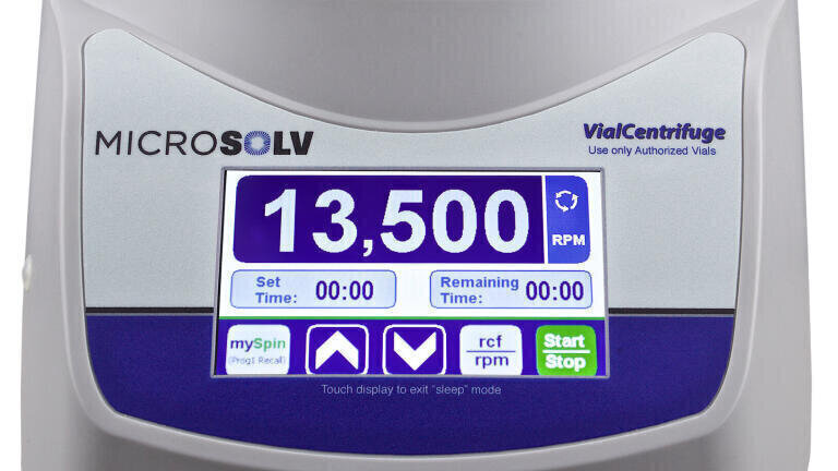 Centrifuge Designed for Glass Autosampler Vials