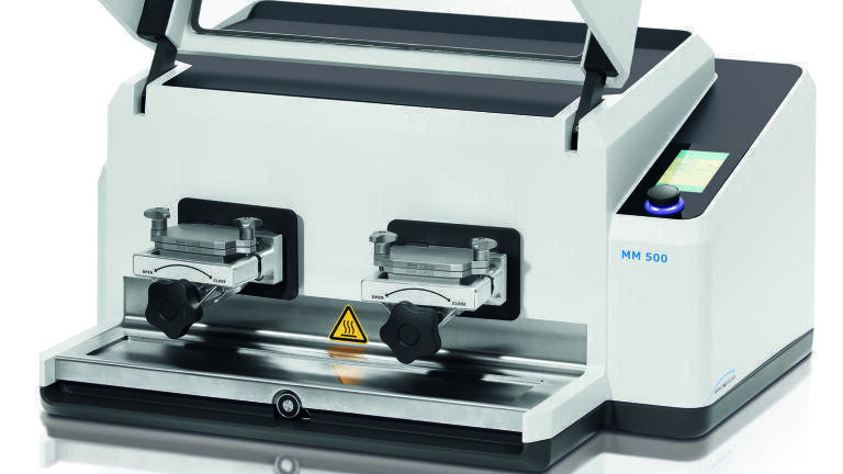 First Mixer Mill to Achieve Grind Sizes in the Nanometer Range