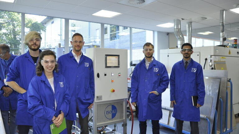 RTM Resin injection tuition at TWI.