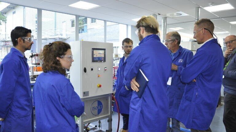 RTM Resin injection tuition at TWI.