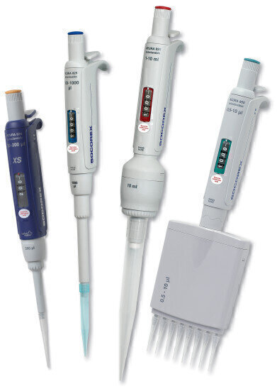 Manual Micropipettes Offer Superior Working Comfort
