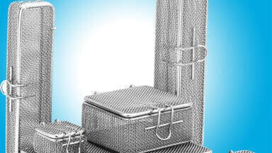 Fine Mesh Baskets for Washing/Sterilising Very Small Parts
