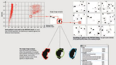 Fast Analysis of Particle Shape and Size with Dynamic Image Analysis