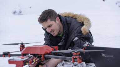 Microscopic Mapping Reveals Impact Data for Melting Ice-Sheets