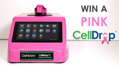 Win a Special Edition Pink Automated Cell Counter