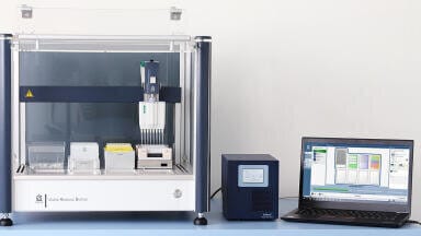 Enhanced Functionality for Liquid Handling Station Pipetting Robot