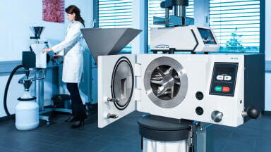New Rotor Mill Features Variable Speed and Handles Large Sample Volumes