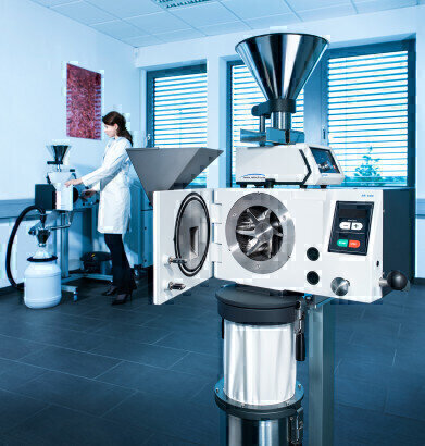 New Rotor Mill Features Variable Speed and Handles Large Sample Volumes
