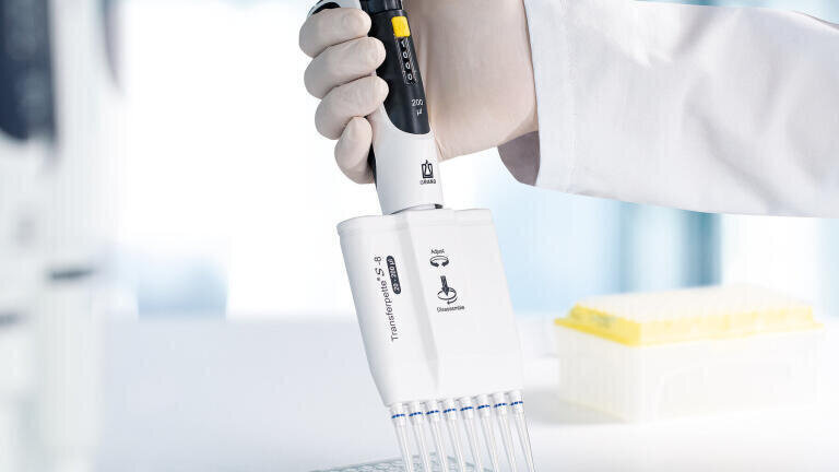 The new micropipette Transferpette® S from BRAND