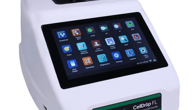 DeNovix Receives Patents for CellDrop™ Automated Cell Counter