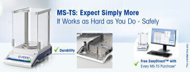 METTLER TOLEDO MS-TS - Works as Hard as You Do Labmate Online