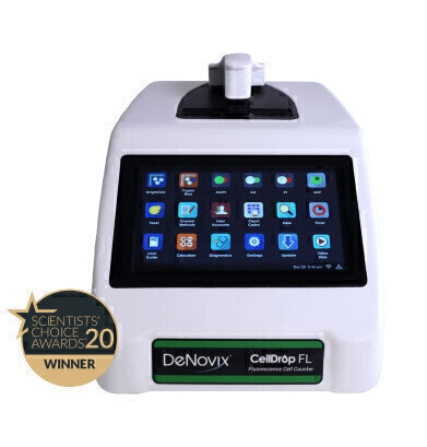 DeNovix CellDrop™ Automated Cell Counter Wins Best New Life Science Product Award