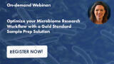 Webinar: Optimise your Microbiome Research Workflow with a Gold Standard Sample Prep Solution