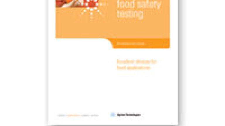 High-productivity solutions for food safety analysis