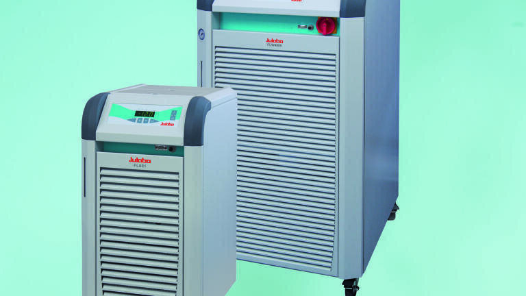 Julabo recirculating coolers are used for a variety of cooling applications in
laboratories and industry.
