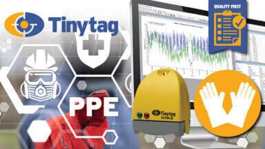Data Loggers for Quality Control and Validation in PPE Manufacturing