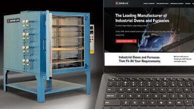 Leading Manufacturer of Ovens and Furnaces Launches New Website