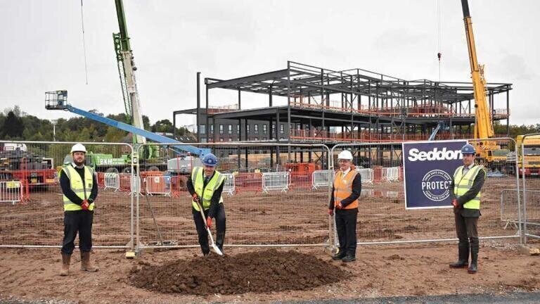 New Veterinary School at Keele Under Construction