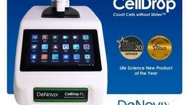 DeNovix CellDrop™ Automated Cell Counter Receives Second Major Accolade of 2020