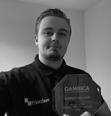 Priorclave's Joshua Walker Recognised with Gambica 2020 Young Talent Award