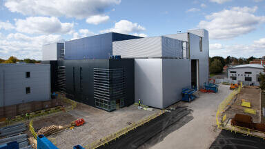 Satellite Test Facility Construction Progresses Forward