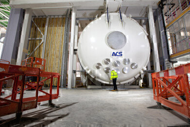 Satellite Test Facility Construction Progresses Forward Labmate Online