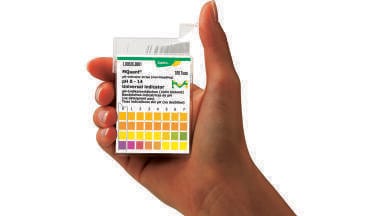 pH testing from Supelco - so basic!