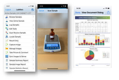 LabWare MOBILE - Powering modern laboratories with access to data anywhere at anytime